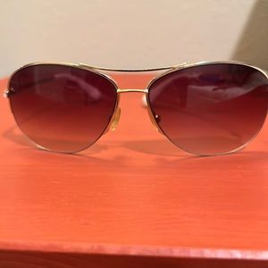 Women’s Marc by Marc Jacobs White aviator sunglasses